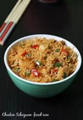 Schezwan Chicken Fried Rice
